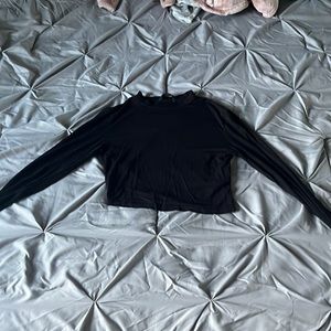 size extra small black long sleeve shirt, in very good condition.